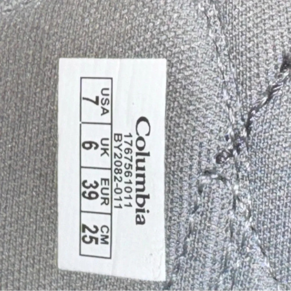 Columbia Youth Techsun Sandal Strap Hook & Loop Toe Hiking Walking Size 7 - Picture 6 of 7